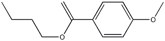 4-(1-Butoxyethenyl)anisole Struktur