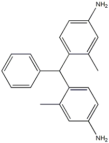 4,4'-(Phenylmethylene)bis(3-methylaniline) Struktur