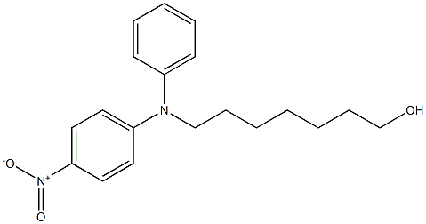 7-(N-Phenyl-4-nitroanilino)-1-heptanol Struktur