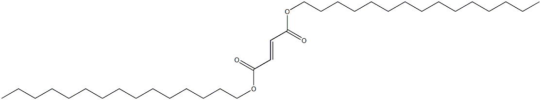 Fumaric acid dipentadecyl ester Struktur