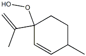 p-Mentha-2,8-dien-4-yl hydroperoxide Struktur