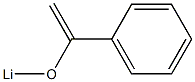 1-Phenylethenyloxylithium Struktur