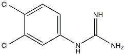 1-(3,4-Dichlorophenyl)guanidine Struktur