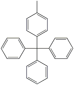 Triphenyl(p-tolyl)methane Struktur