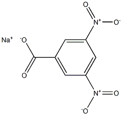 3,5-Dinitrobenzoic acid sodium salt Struktur