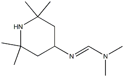 N1,N1-Dimethyl-N2-(2,2,6,6-tetramethyl-4-piperidinyl)formamidine Struktur