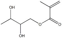 Butane-1,2,3-triol 1-methacrylate Struktur