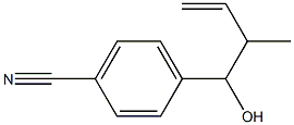 1-(4-Cyanophenyl)-2-methyl-3-buten-1-ol Struktur