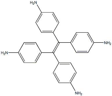 4,4',4'',4'''-(1,1,2,2-Ethenetetrayl)tetrakisaniline Struktur