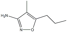 4-methyl-5-propylisoxazol-3-amine Struktur