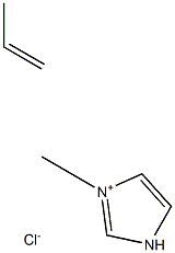 1-propylene-3-methylimidazolium chloride Struktur