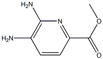 Methyl 5,6-diamino-2-pyridinecarboxylate Struktur