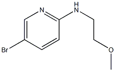 N-(5-Bromo-2-pyridinyl)-N-(2-methoxyethyl)amine Struktur