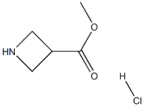 Methyl 3-azetidinecarboxylate hydrochloride Struktur