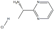 (S)-1-(pyrimidin-2-yl)ethanamine hydrochloride Struktur