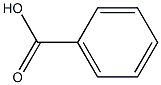 Benzoic acid standard substance Struktur