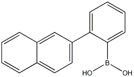 2-(2-Naphthyl)benzeneboronic acid, 95% Struktur