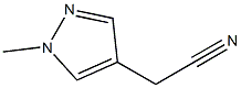 (1-Methyl-1H-pyrazol-4-yl)acetonitrile Struktur