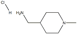 [(1-Methylpiperidin-4-yl)methyl]amine hydrochloride Struktur