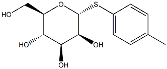 4-Methylphenyl-a-D-thiomannopyranoside Struktur