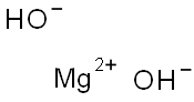 Magnesium hydroxide powder Struktur