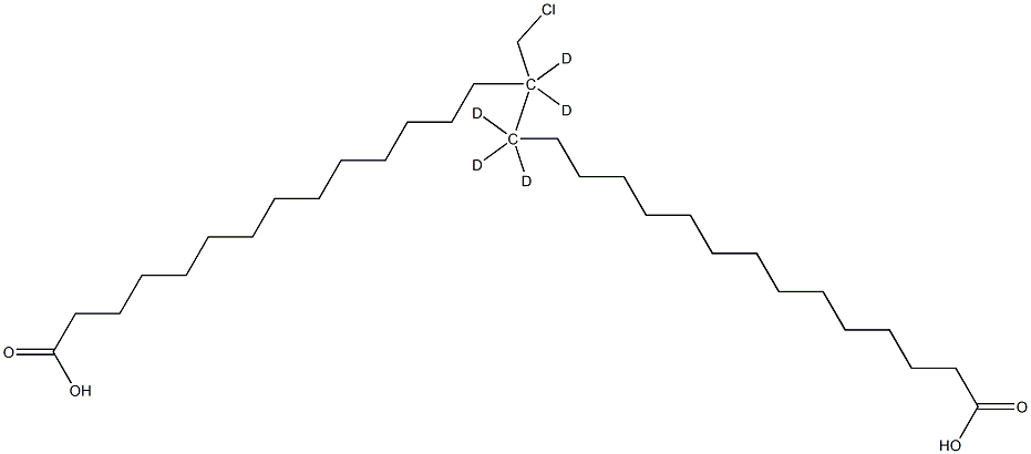 (S)-3-Chloro(propane-d5)-1,2-diyl Ditetradecanoate Struktur