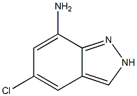 5-Chloro-2H-indazol-7-ylamine Struktur