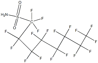 Perfluorooctane sulfonamide PFOSA Struktur