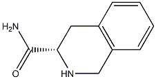 (S)-1,2,3,4-TETRAHYDRO-ISOQUINOLINE-3-CARBOXYLIC ACID AMIDE Struktur