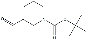 N-BOC-piperidine-3-carbaldehyde Struktur