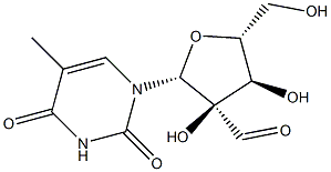 2'-oxy-methyl-5-methyluridine Struktur