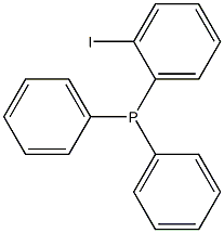 Triphenylphosphine iodide Struktur