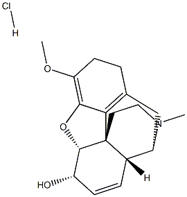 DIHYDROCODEINEHYDROCHLORIDE,1.0MG/ML(FREEBASE)INMETHANOL Struktur