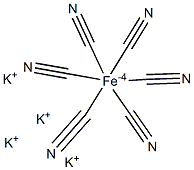 POTASSIUMFERROCYANIDE,7%(W/V)AQUEOUSSOLUTION Struktur