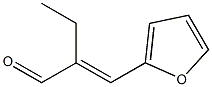 A-ETHYL FURYLACROLEIN Struktur