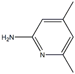 4,6-Dimethyl-2-aminepyridine Struktur