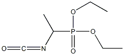 diethyl (1-isocyanatoethyl)phosphonate Struktur