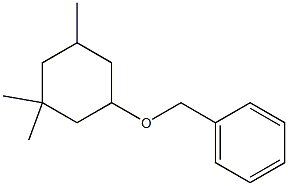 benzyl 3,3,5-trimethylcyclohexyl ether Struktur