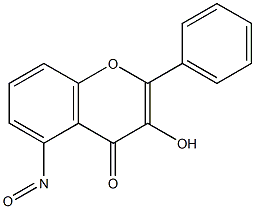 NITROSO3-HYDROXYFLAVONE Struktur