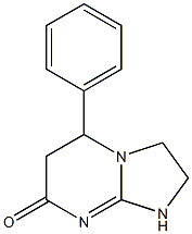 5-PHENYL-2,3,5,6-TETRAHYDROIMIDAZO(1,2-A)PYRIMIDIN-7-ONE Struktur