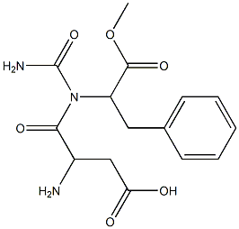 N-CARBAMOYLASPARTAME Struktur