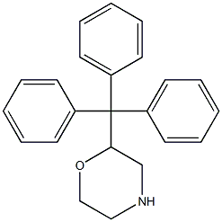 TRITYLMORPHOLINE Struktur