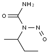 NITROSO-SEC-BUTYLUREA Struktur