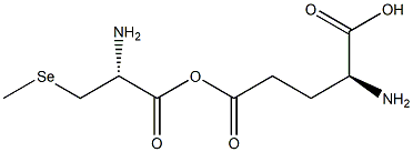 GAMMA-GLUTAMYL-SE-METHYLSELENOCYSTEINE Struktur