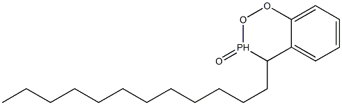 DODECYLBENZODIOXAPHOSPHORINOXIDE Struktur