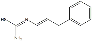 PHENYL-PROPENYLISOTHIOUREA Struktur