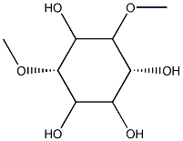 (1R,4S)-4,6-dimethoxycyclohexane-1,2,3,5-tetrol Struktur