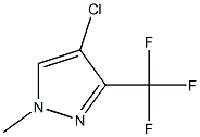 4-Chloro-2-methyl-5-trifluoromethyl-2H-pyrazole- Struktur