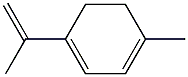 1-methyl-4-prop-1-en-2-yl-cyclohexa-1,3-diene Struktur