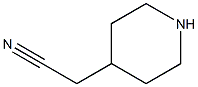 piperidin-4-ylacetonitrile Struktur